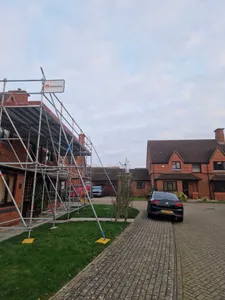 Domestic Scaffolding for Solar Panel Installation in Milton Keynes